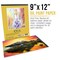 9&#x22; x 12&#x22; Premium Heavy-Weight Oil Painting Paper Pad, 90 Pound (190gsm), Pad of 15-Sheets (Pack of 2 Pads)